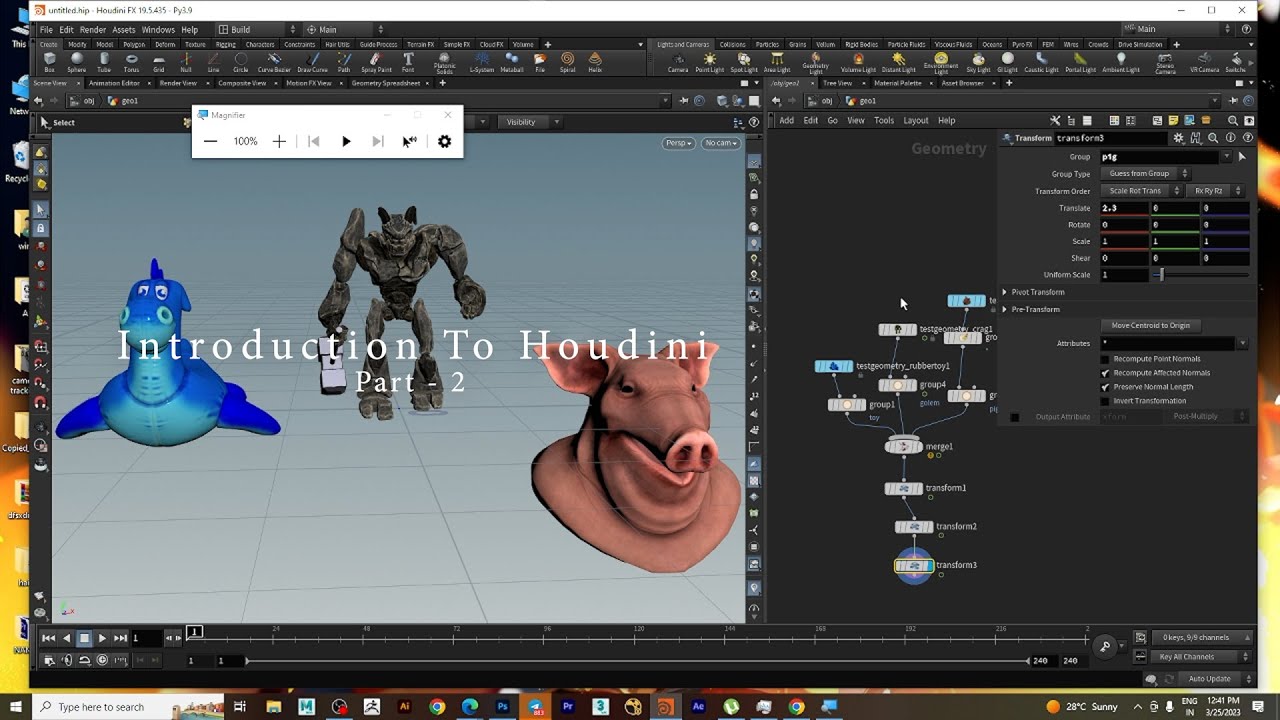 @VFXAura Introduction To Houdini Part - 2 (Full Course) in Hindi - YouTube