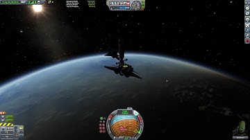 KSP - Spaceplane docking with station