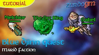 Tibia: Blue Djinn Quest | Husband Faction | Step by step