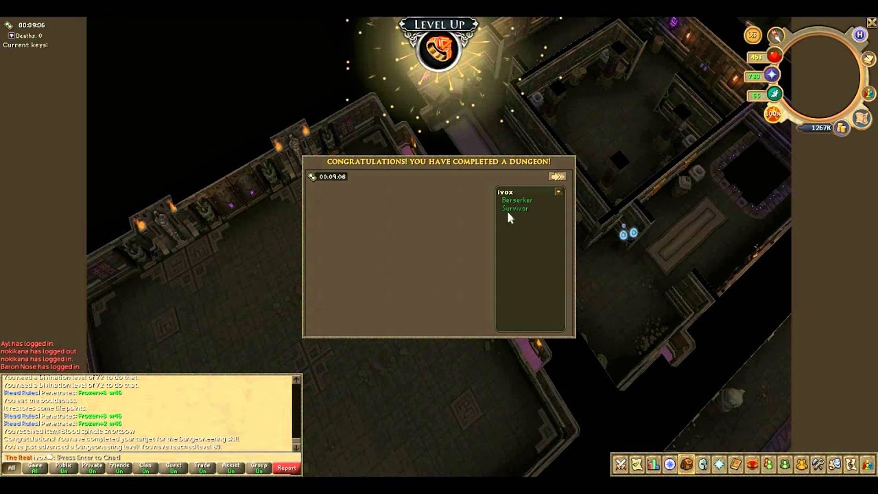 80 dungeoneering and charming imp achieved!