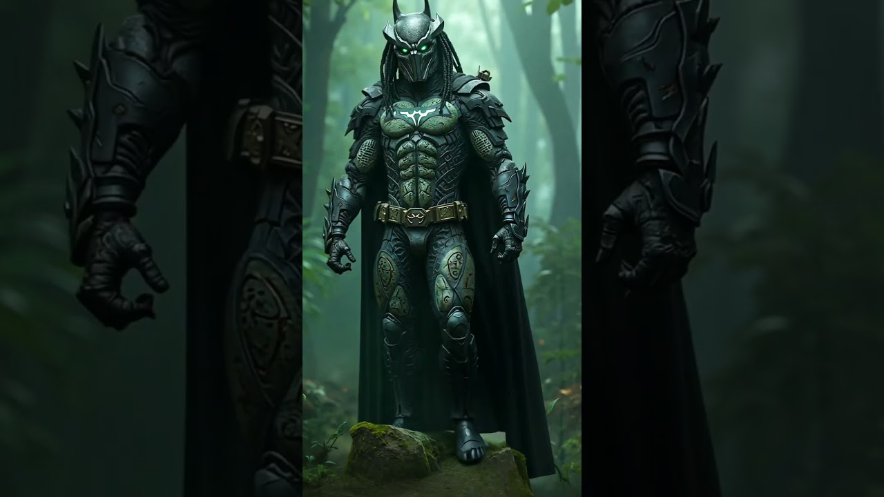 Batman vs Predator: Gotham’s Dark Hunt Begins! 🦇👽 | AI Epic Crossover