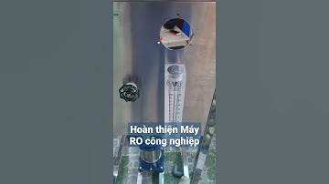 Hoàn thiện lắp ráp thiết bị máy lọc nước RO công nghiệp 250 lít/giờ