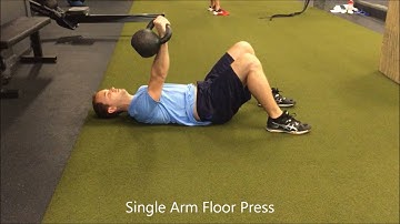 Resilient Performance - Single Arm Floor Press