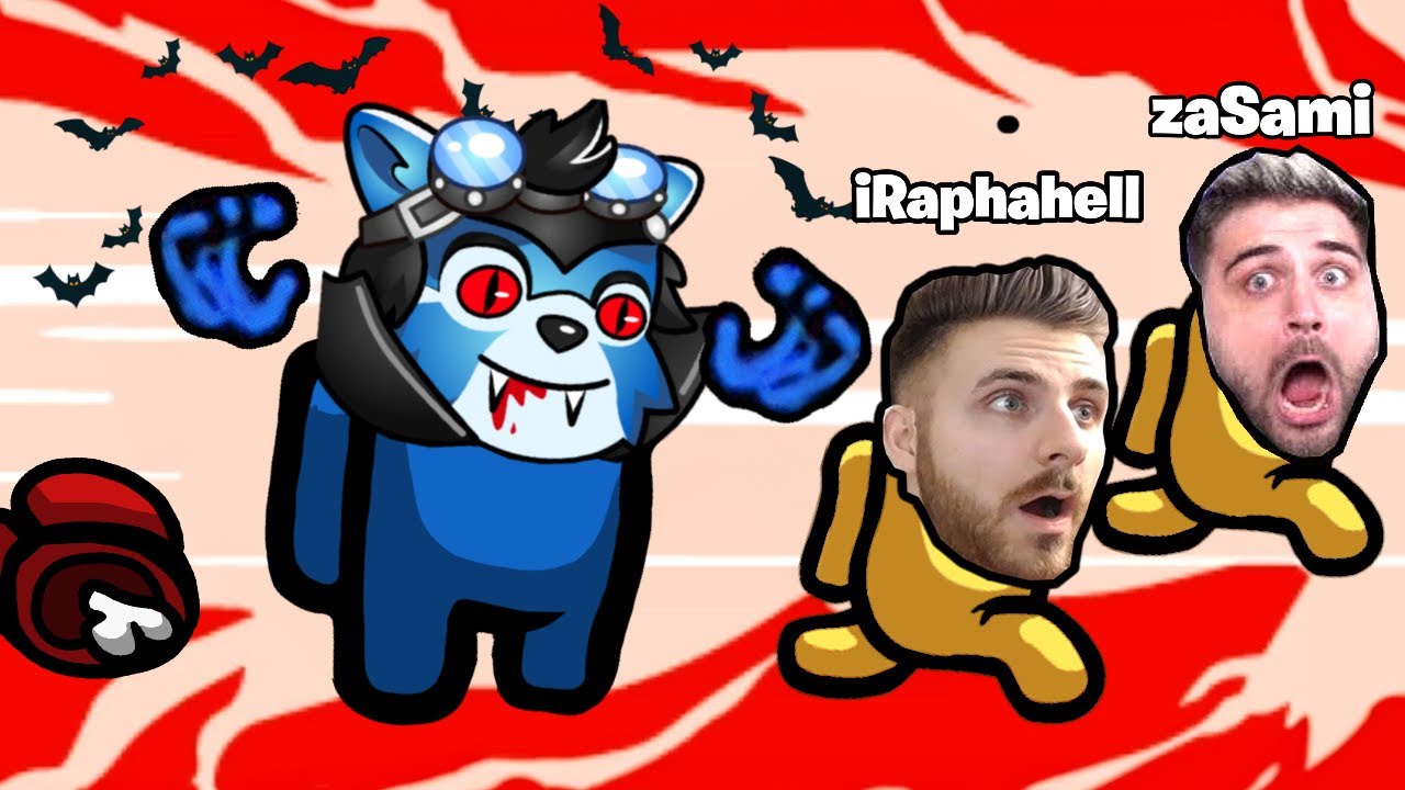 Sunt VAMPIR pe AMONG US si MUSC YOUTUBERII!