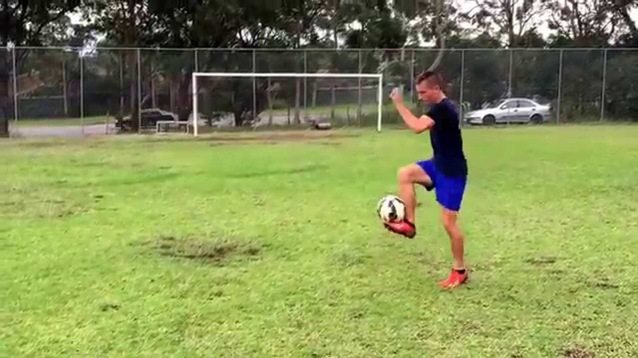 Football trick shot YouTube