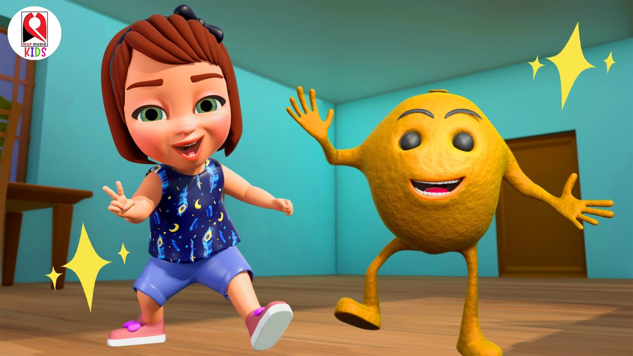 Fruit Song | Chiku | Animated Fruit Song | Nursery Rhymes for Kids | MAP MUSIC Kids