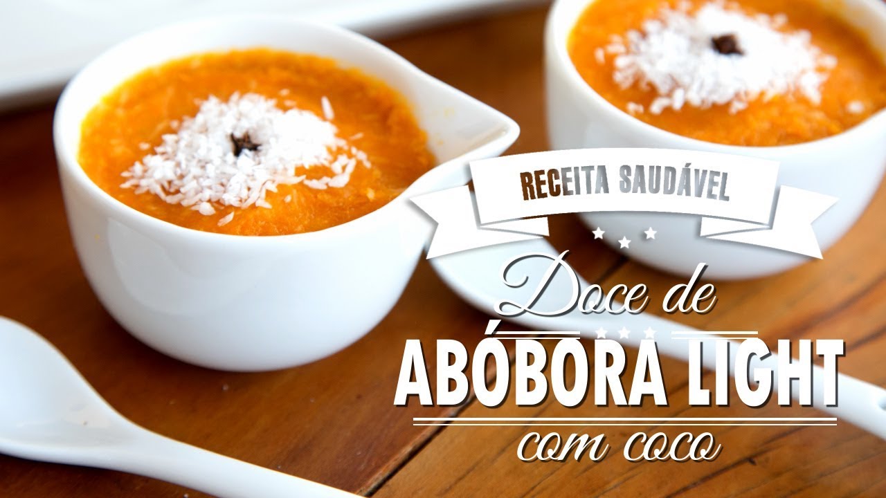 Doce de Abóbora com Coco Congelado - To Go