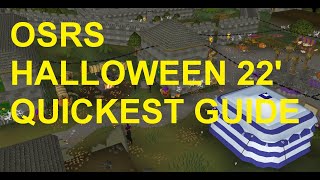 OSRS Halloween Event 2022 QUICKEST GUIDE (18 second guide)