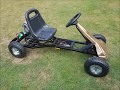 Electric Go Kart made from a Kids Pedal Car. (Parts in Description)