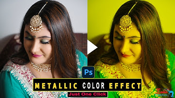 Metallic Color Effect | Golden Color Effect in Photoshop