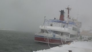 低気圧で大荒れの北海道 「おーろら」欠航決定