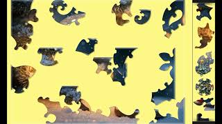 Winter Wonder❄️☃️ jigsaw puzzle🧩🧩 || @funpuzzle1122  screenshot 1