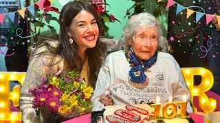 Thumbnail image for SORPRESA a la SEGUIDORA MÁS MAYOR del canal 😱 101 años |MEXICO| 4K