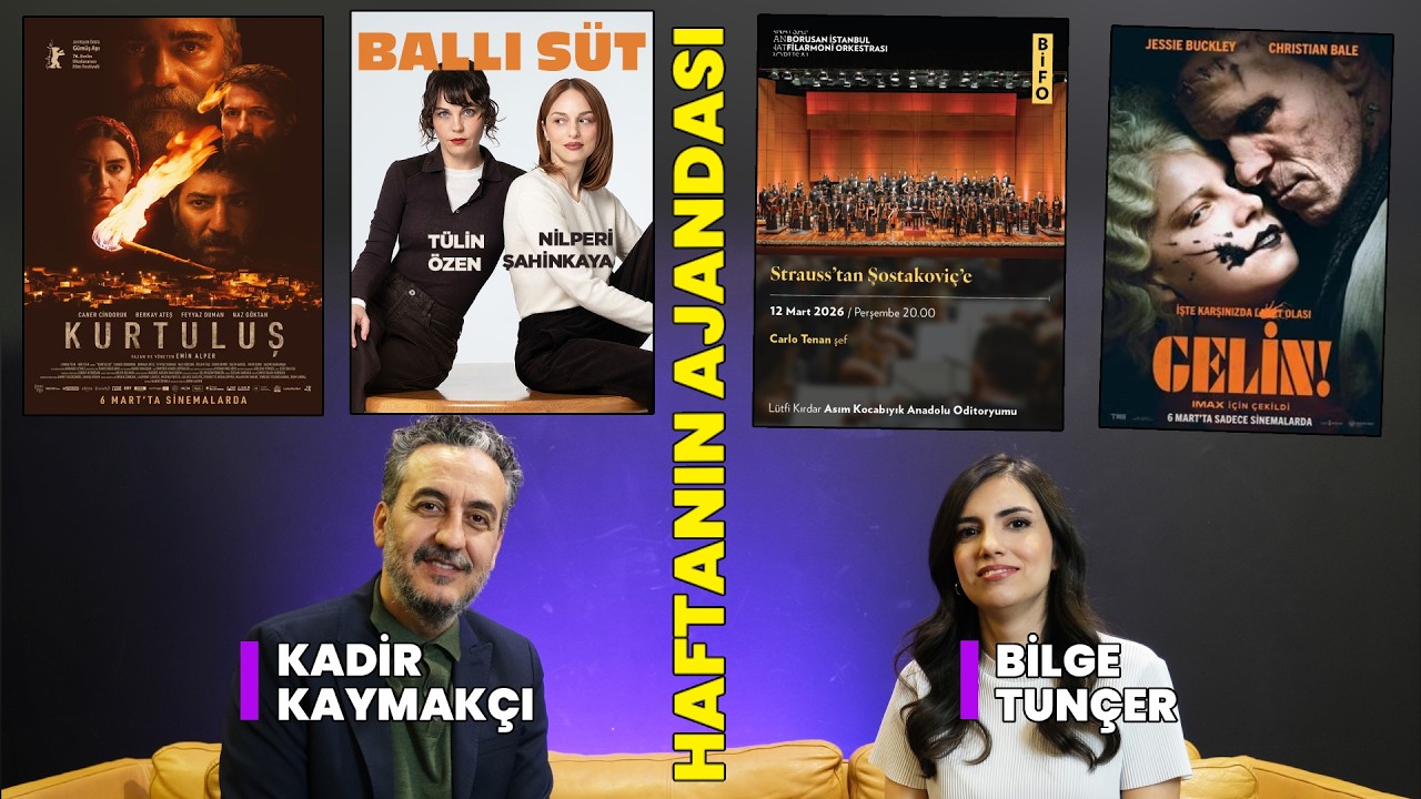 Kurtuluş sinemada, Ballı Süt sahnede! İşte haftanın kültür sanat ajandası