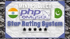 php tutorial for beginners in urdu: php mini project | star rating system in php with mysql in urdu - Durasi: 37.39. 