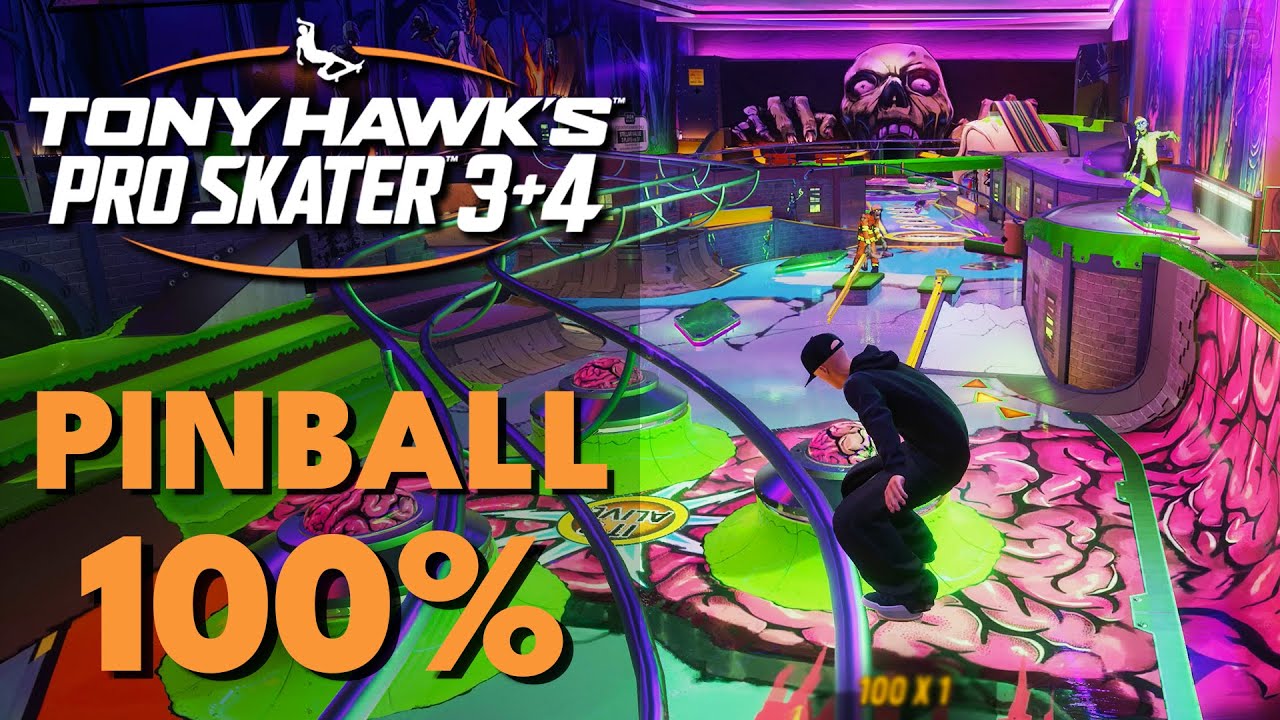 Tony Hawk Pro Skater 3+4 | PINBALL 100%