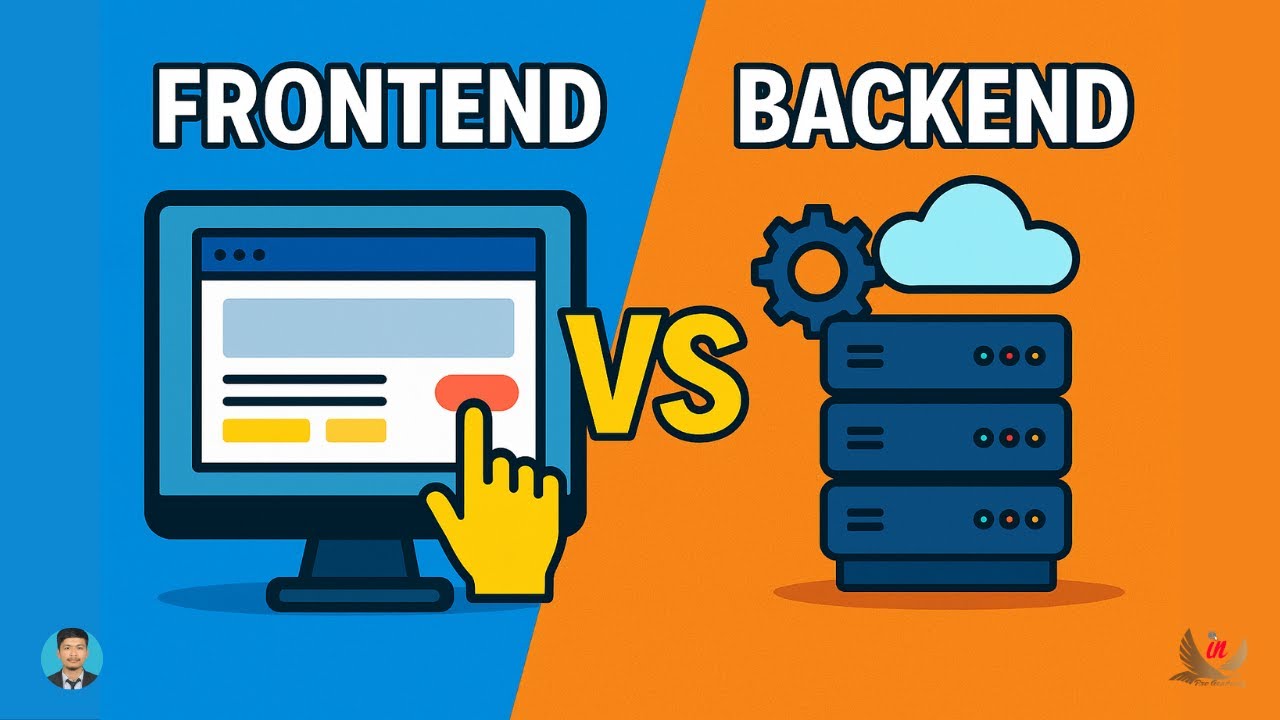Bonus 1: Frontend vs Backend Explained Visually || Web Development ...