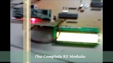 Wireless Radio Frequency Module Using PIC Micro-Controller (Part-1)