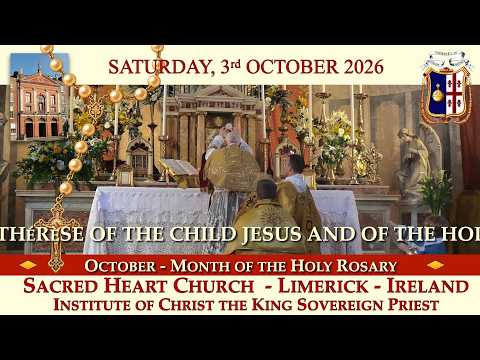 Saturday, 3 October 2026 - Saint Thérèse of the Child Jesus and of the Holy Face