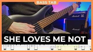 Download Lagu PAPA ROACH - She Loves Me Not - Bass Cover with Bass Tabs MP3