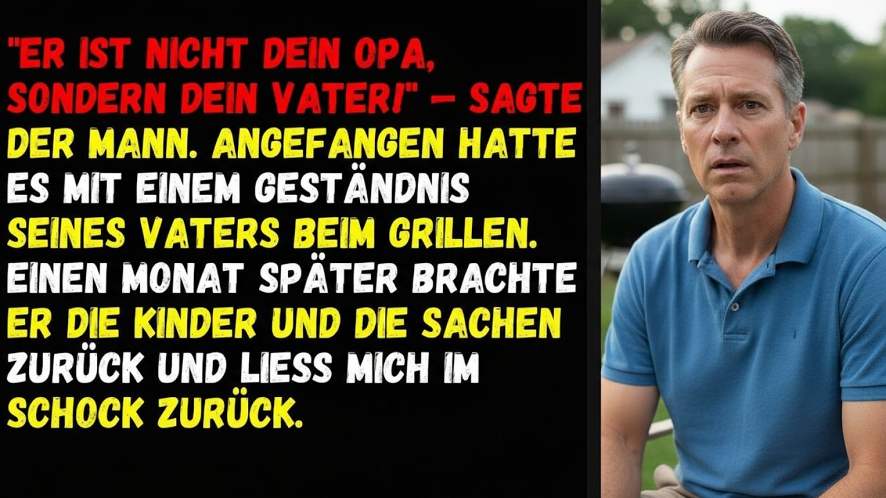 ⚡Er ist nicht dein Opa, sondern dein Vater!  — sagte der Mann  Angefangen hatte es mit einem⚡