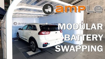 AMPLE MODULAR BATTERY SWAPPING TECHNOLOGY : A New Way to Deliver Energy on ANY Electric Vehicle