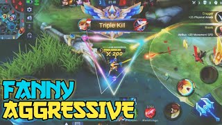 FANNY AGGRESSIVE GAMEPLAY IN EPICAL GLORY BY ZEN ML I MOBILE LEGENDS INDONESIA