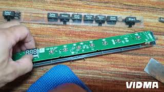 GE dishwasher no lights not turning on. UI board replacement