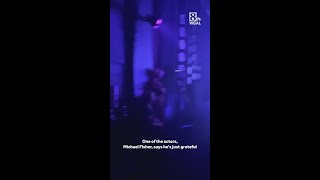 Actor returns to stage after horrific crash