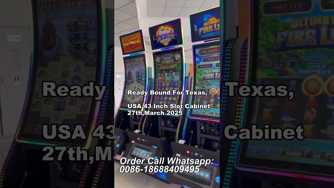 Ready bound For Texas ,USA 43 inch Slot Table Cabinet on 27th March 2025 by HomingGame 