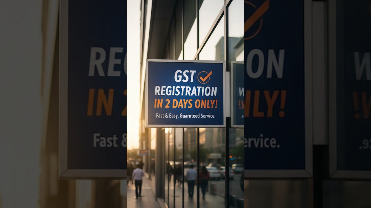 GST Registration in 2 Days only.