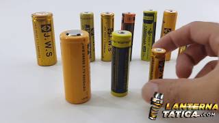 🔋Battery Models for Flashlights, Which One to Use? 26650, 18650, 14500? In this video we will sho... screenshot 5