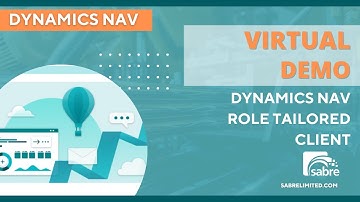 Dynamics NAV Role Tailored Client | Sabre Virtual Demo 3