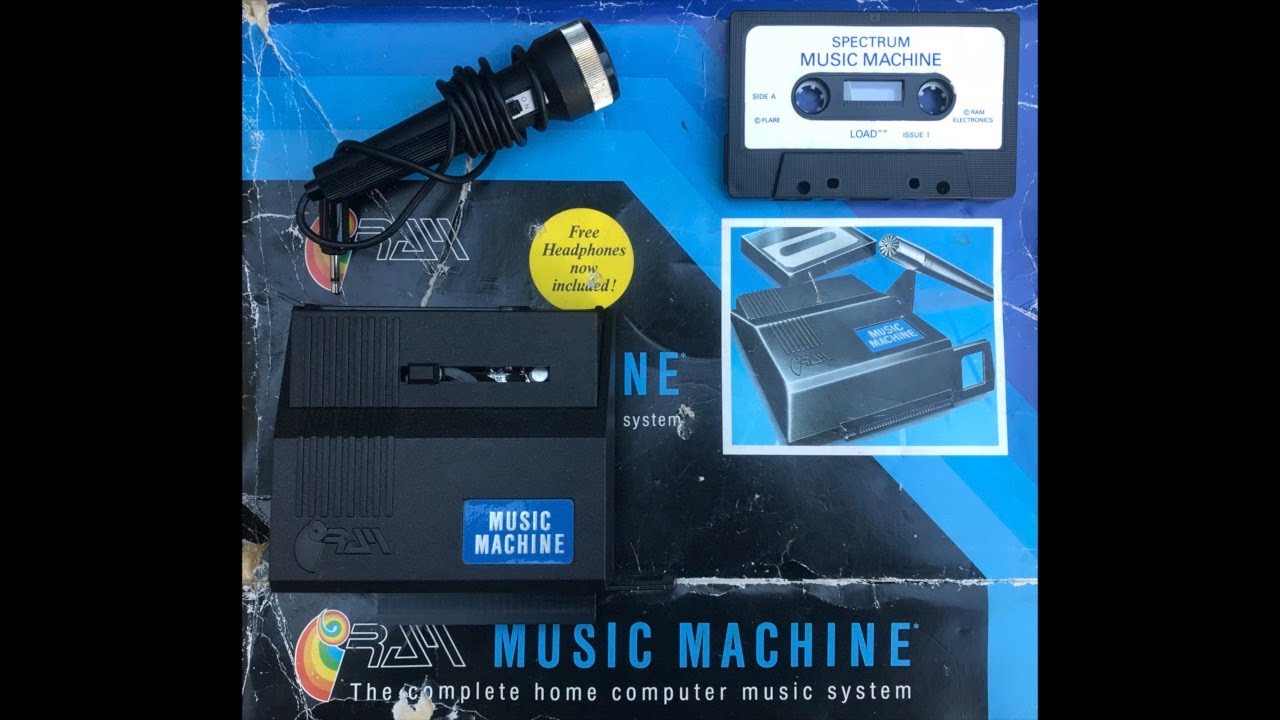 ZX Spectrum | The Music Machine (Audio Sample - Snap The Boogie)