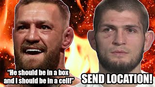 Khabib vs. Conor McGregor WILDEST moments (Extreme trash talk) (Complete timeline)