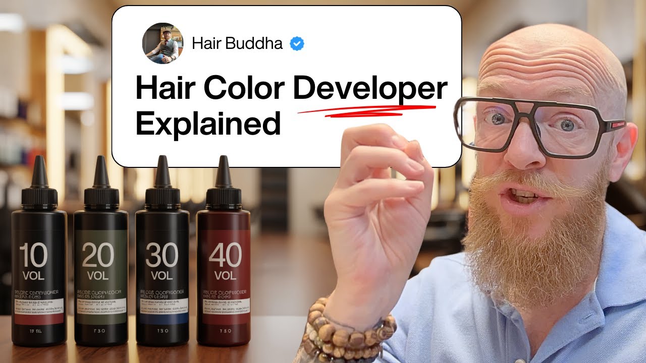 Hair Color Developer Explained | 10, 20, 30 & 40 Volume Guide - YouTube