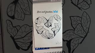 #butterfly#doodle#song#art#drawing #nature #tranding#freedom #shortfeed #shortsfeed#love#lovesong