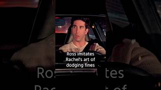 Ross imitates Rachel's art of dodging fines#shortvideos #shorts #foryou