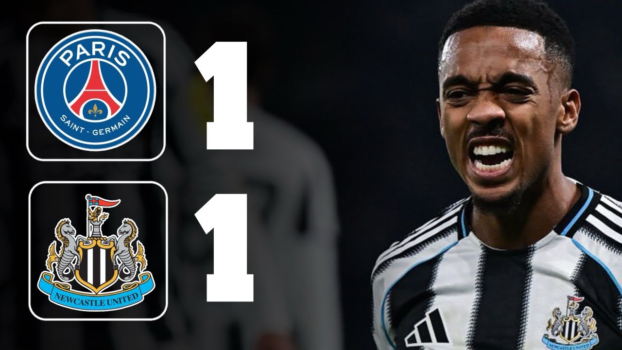 TRÉS PROUD | PSG 1 - 1 NEWCASTLE UNITED | MATCH REACTION