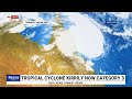 Cyclone Kirrily upgraded to category three system