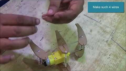 How to make six legged robot   Hexa   DIY Robot