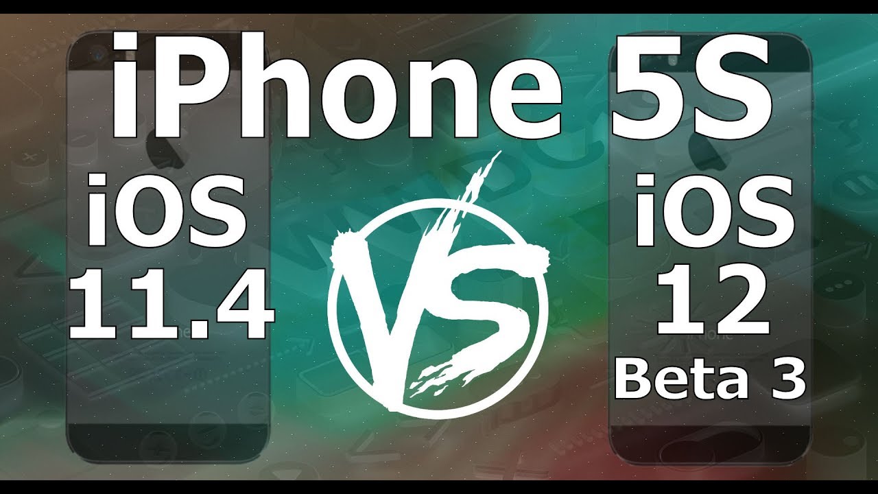iPhone 5s и iOS 12