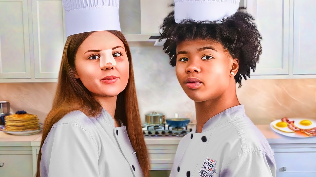 Capri & Piper Rockelle Cook Breakfast Together!