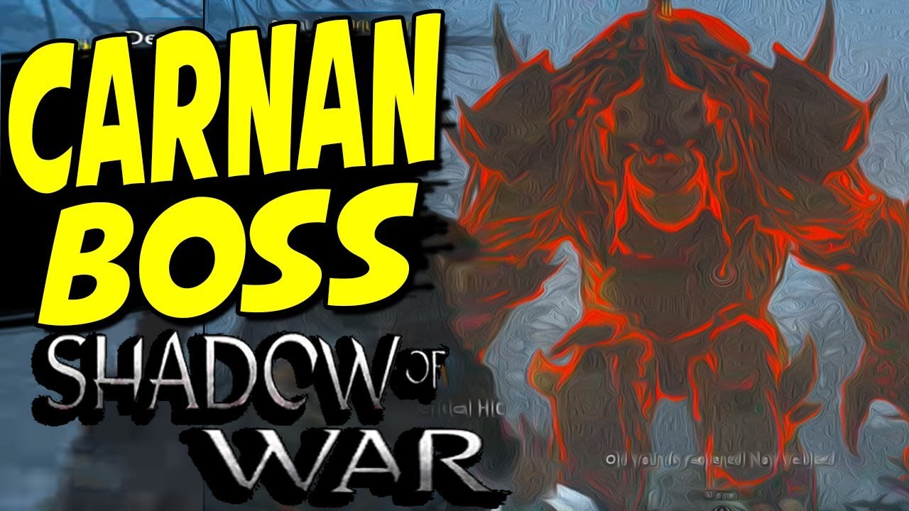 SHADOW of WAR - DEFEAT THE SPIRIT OF CARNAN