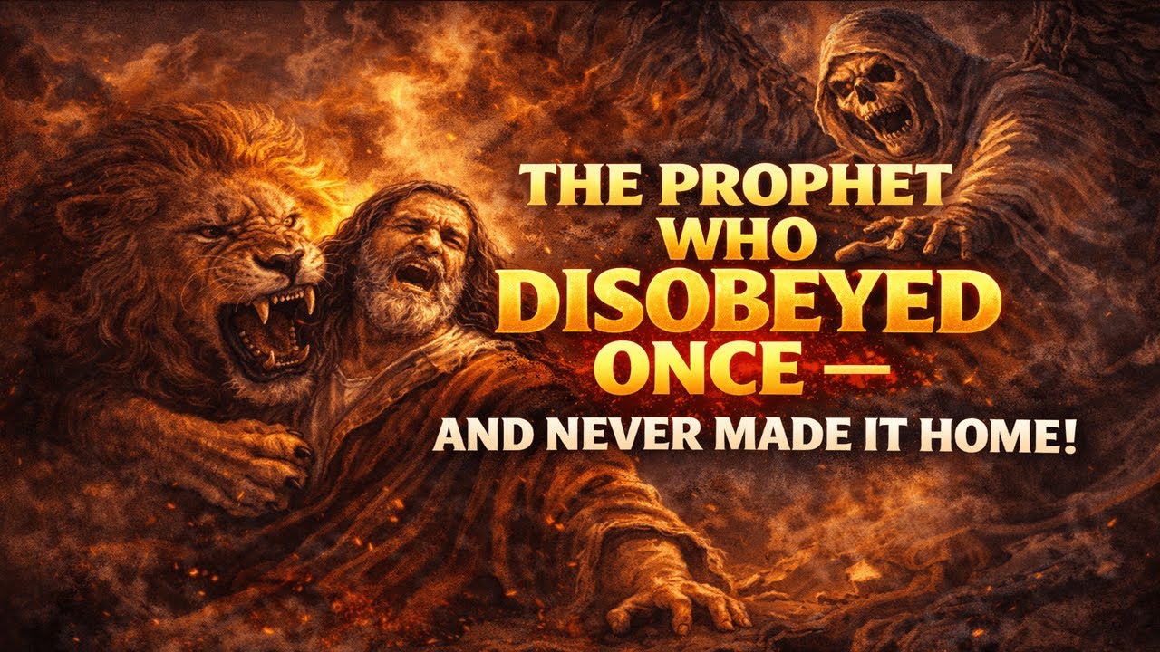 The Prophet Who Disobeyed Once — And Never Made It Home