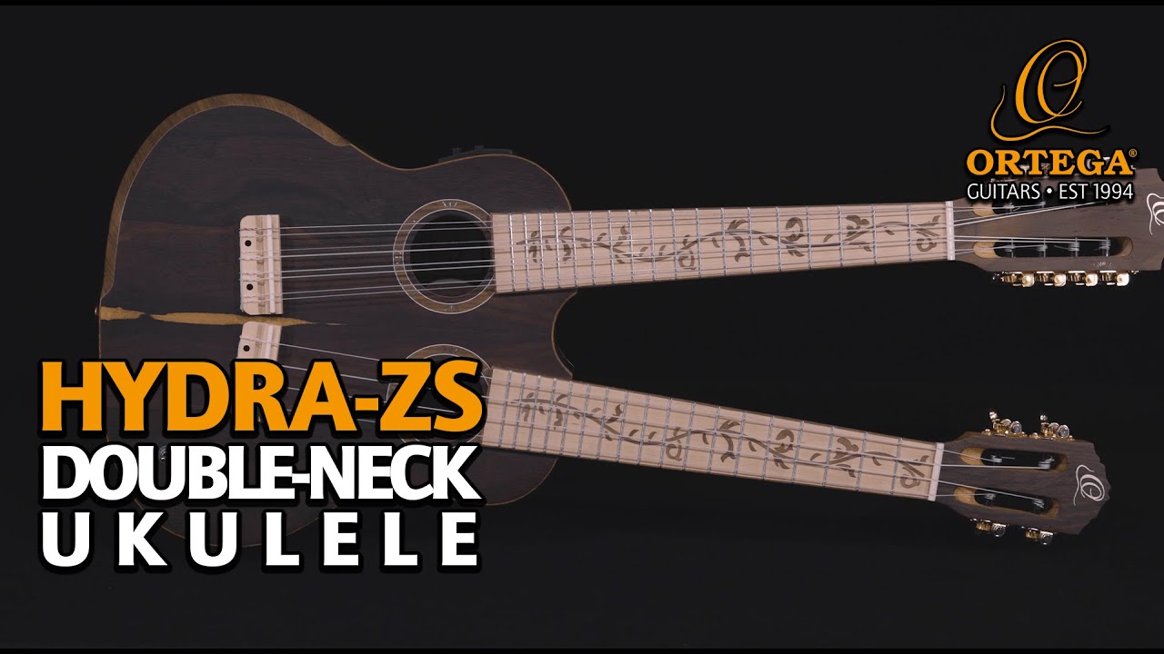 ORTEGA HYDRA-ZS 4 & 8弦 ダブルネックウクレレ テナーサイズ オルテガ