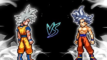 Goku LB V6 MUI OP VS Son Goku US MUI V3.5 OP in Jump Force Mugen🔥