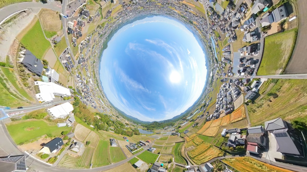 香川県三木町嶽山龍王社・石鎚神社 天空の鳥居 DJI AVATA360 ドローン