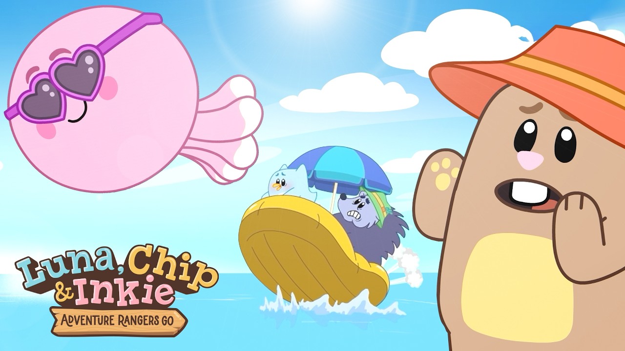 No Fun in the Sun 😜 Full Episode ☀️ Luna Chip & Inkie 🌲 Nature