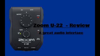 Zoom U-22 Portable Audio Interface - Review